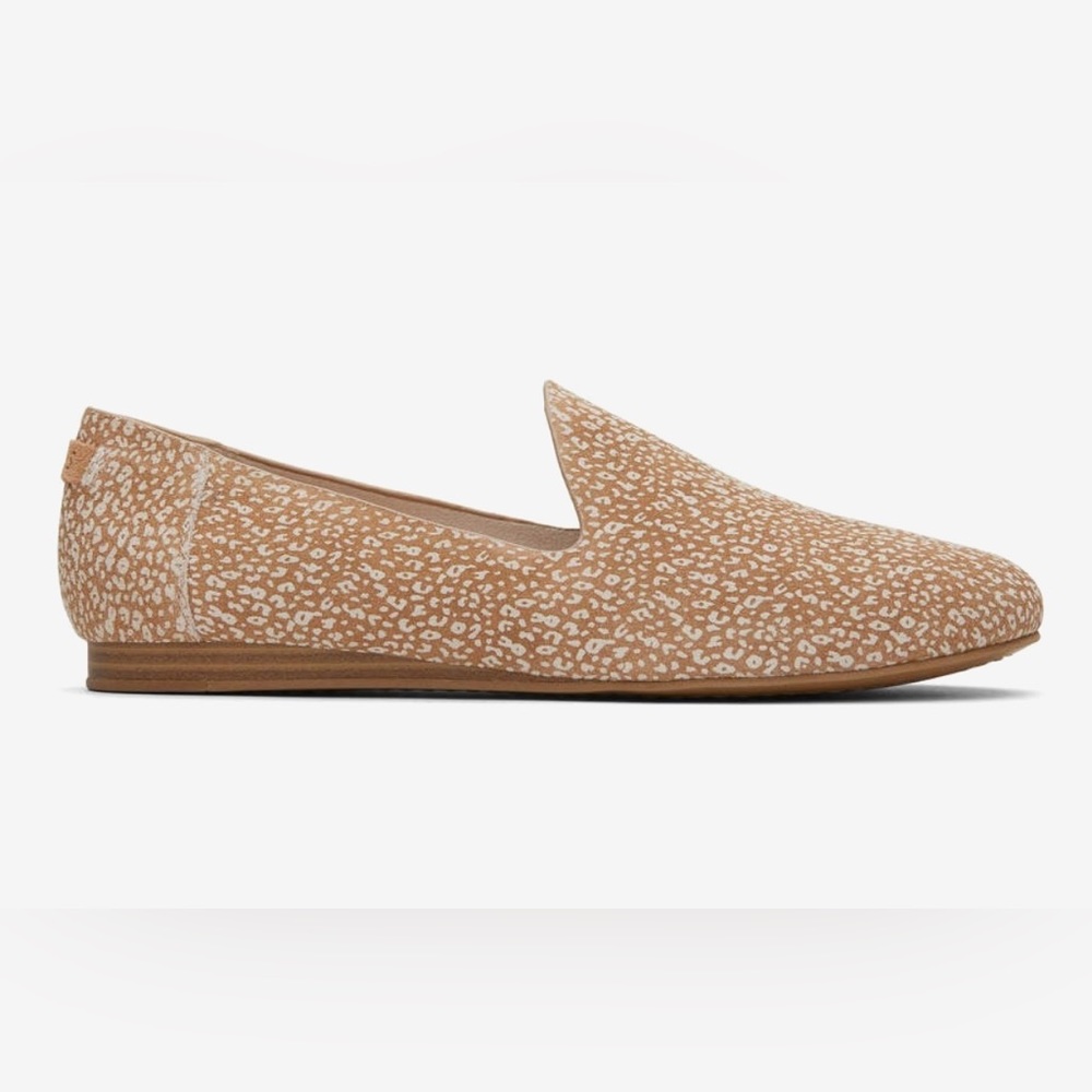 Toms Darcy Flat in Mini Leopard